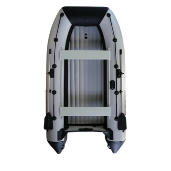 Лодка Polar Bird 385M Merlin | НДНД | Стеклокомпози | чёрно-серый | - min
