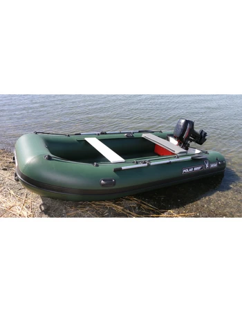 Лодка Polar Bird 385M Merlin | НДНД | Стеклокомпозит | зелёный |