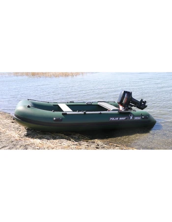 Лодка Polar Bird 385M Merlin | НДНД | Стеклокомпозит | зелёный |