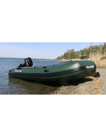 Лодка Polar Bird 385M Merlin | НДНД | Стеклокомпозит | зелёный |