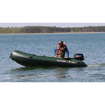Лодка Polar Bird 360M Merlin | НДНД | Стеклокомпозит | зелёный | - min