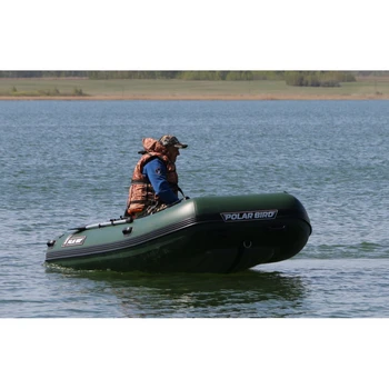 Лодка Polar Bird 360M Merlin | НДНД | Стеклокомпозит | зелёный | - min