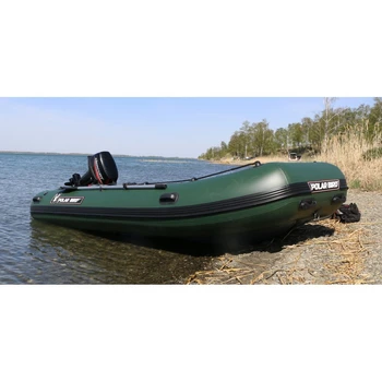 Лодка Polar Bird 360M Merlin | НДНД | Стеклокомпозит | зелёный | - min