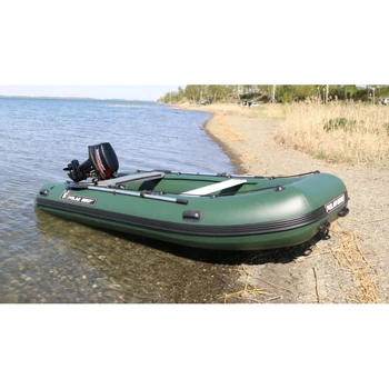 Лодка Polar Bird 360M Merlin | НДНД | Стеклокомпозит | зелёный | - min
