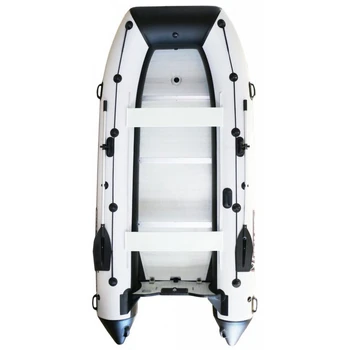 Лодка Polar Bird 385М New Merlin | Стеклокомпозит | черно-белый | - min
