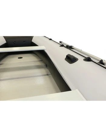 Лодка Polar Bird 450Е New Eagle Стеклокомпозит (черно-белый) модель 2025 г
