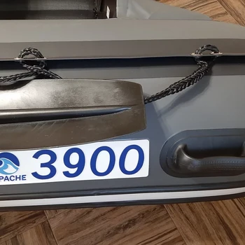 Лодка надувная ПВХ Apache  3900 НДНД графит - min
