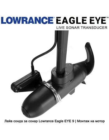 Эхолот Lowrance Eagle EYE 9 с датчиком Live Sonar