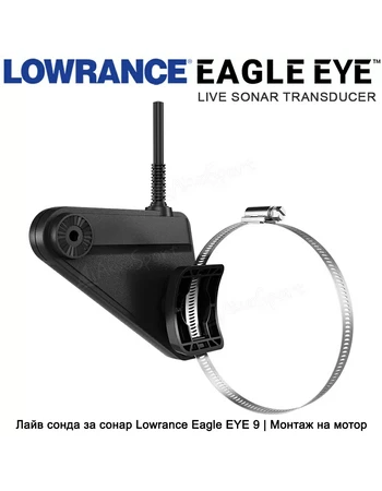Эхолот Lowrance Eagle EYE 9 с датчиком Live Sonar