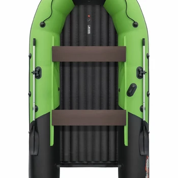 Лодка надувная ПВХ Таймень NX 3800 НДНД PRO MAX желтый/графит - min