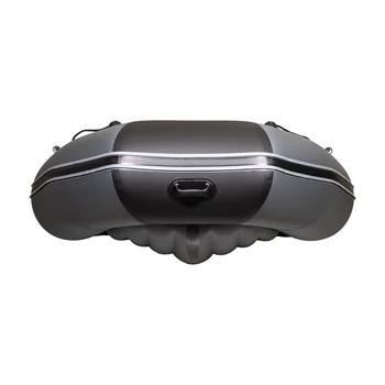 Лодка надувная ПВХ Таймень NX 3800 НДНД PRO Графит/черный - min