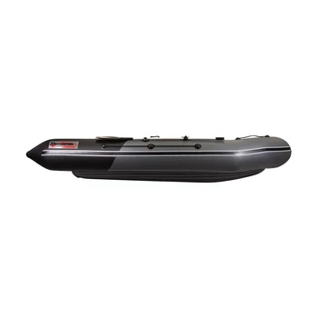 Лодка надувная ПВХ Таймень NX 3800 НДНД PRO Графит/черный - min
