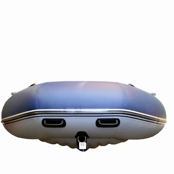 Лодка Grouper GR 375W (кокпит 92 см) НДНД (серо - красный) модель 2025 г - min