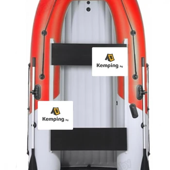 Лодка Grouper GR 375W (кокпит 92 см) НДНД (серо - красный) модель 2025 г - min