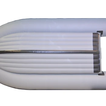 Лодка Grouper GR 375W (кокпит 92 см) НДНД (серо - синий) модель 2025 г - min